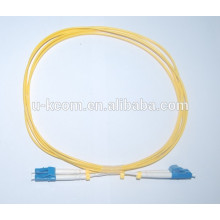 LC / LC Duplex SM Cable de conexión de fibra óptica